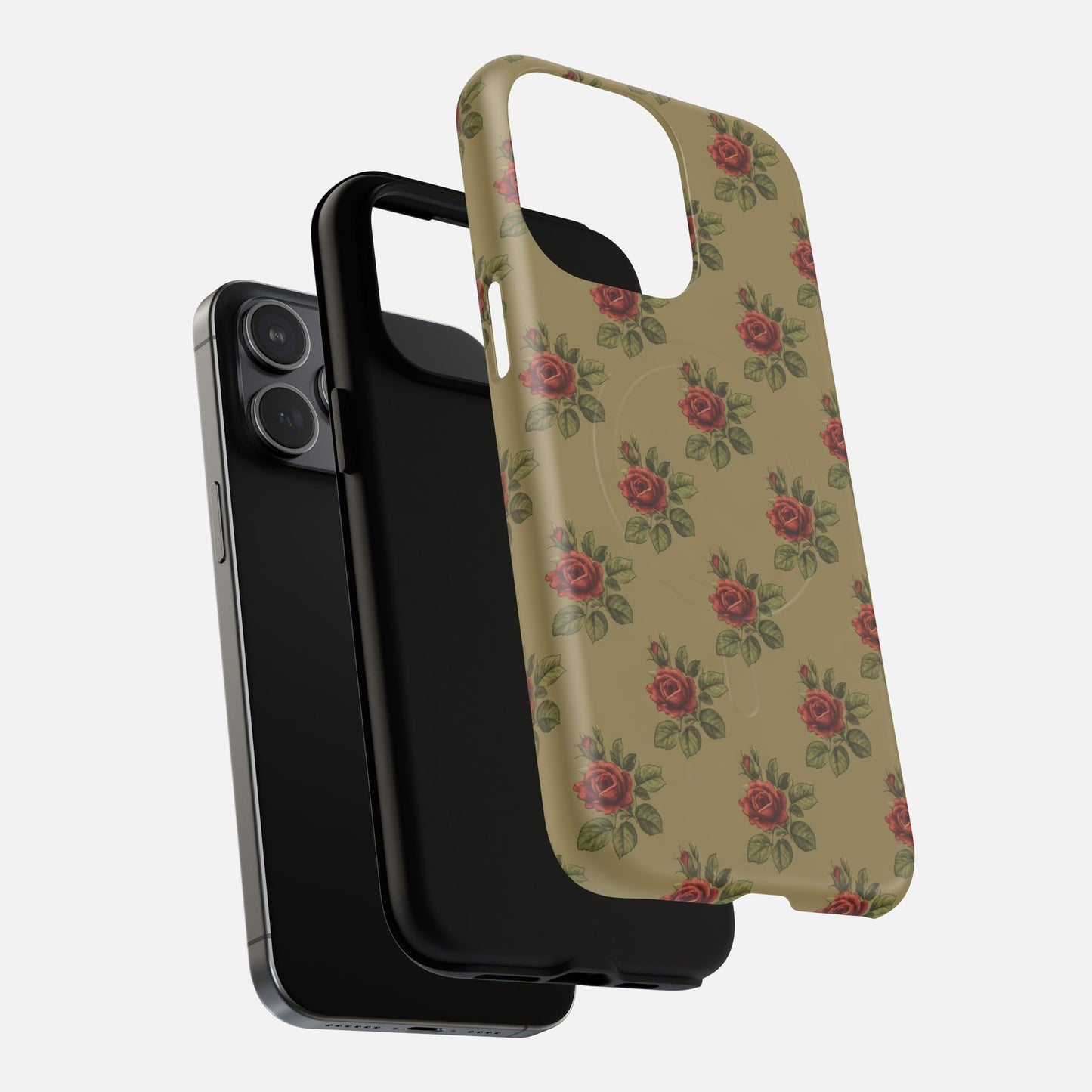 Vintage Rose iPhone Case — Tough Magnetic | MagSafe Compatible