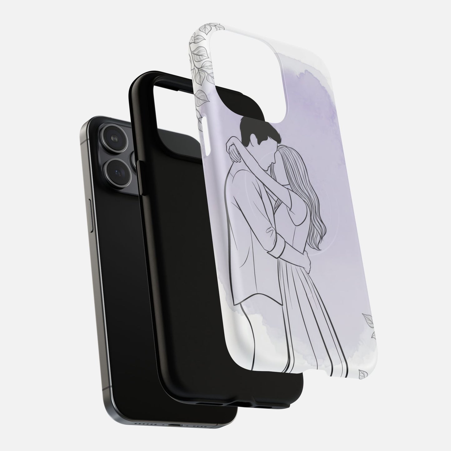 Romantic Couple iPhone Case — Tough Magnetic | MagSafe Compatible
