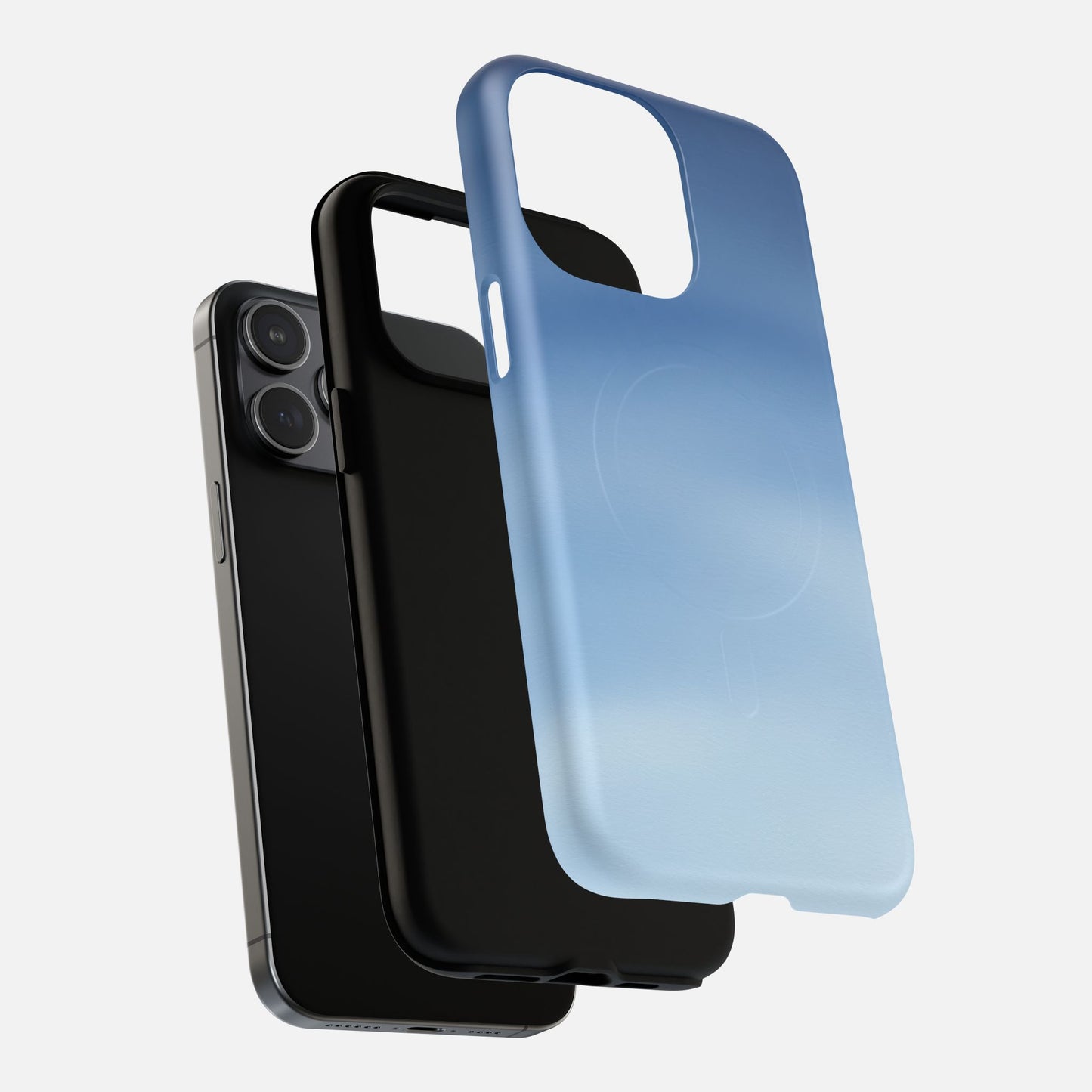 Gradient Blue iPhone Case — Tough Magnetic | MagSafe Compatible