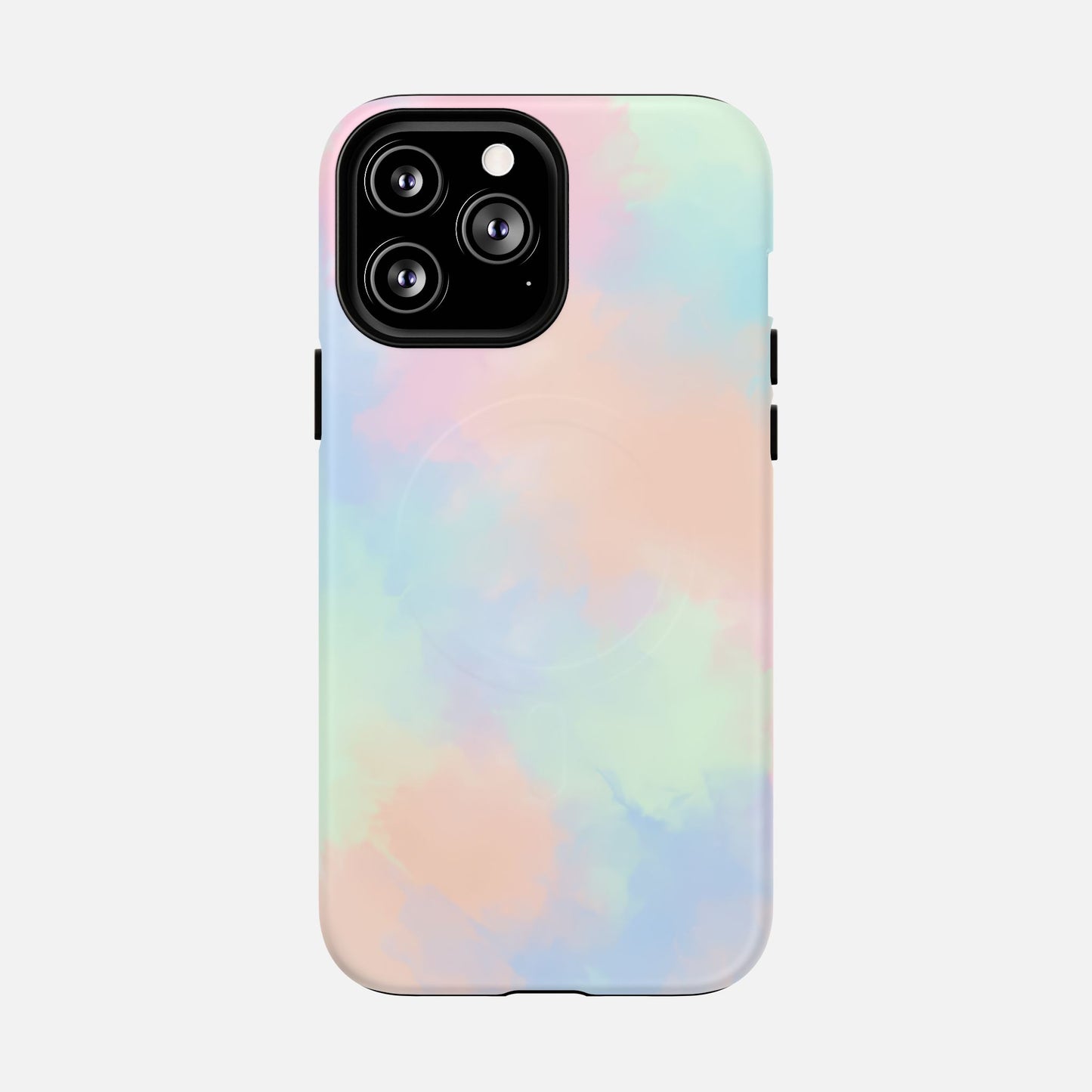 Pastel Watercolor Tough Magnetic Phone Case — Protective MagSafe Compatible Cover iPhone 13 Pro Max Matte Phone Case