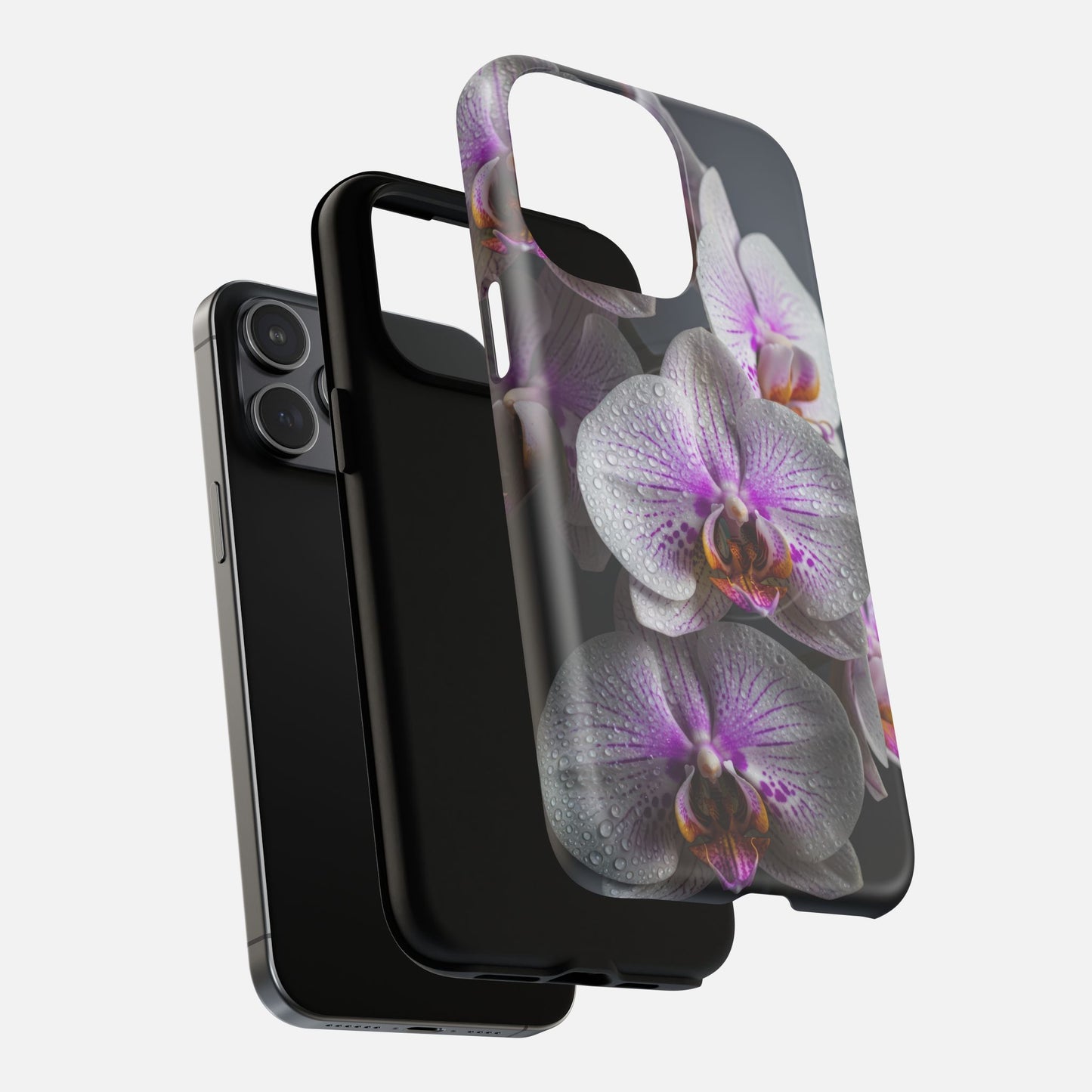 Orchid Bloom iPhone Case — Tough Magnetic | MagSafe Compatible