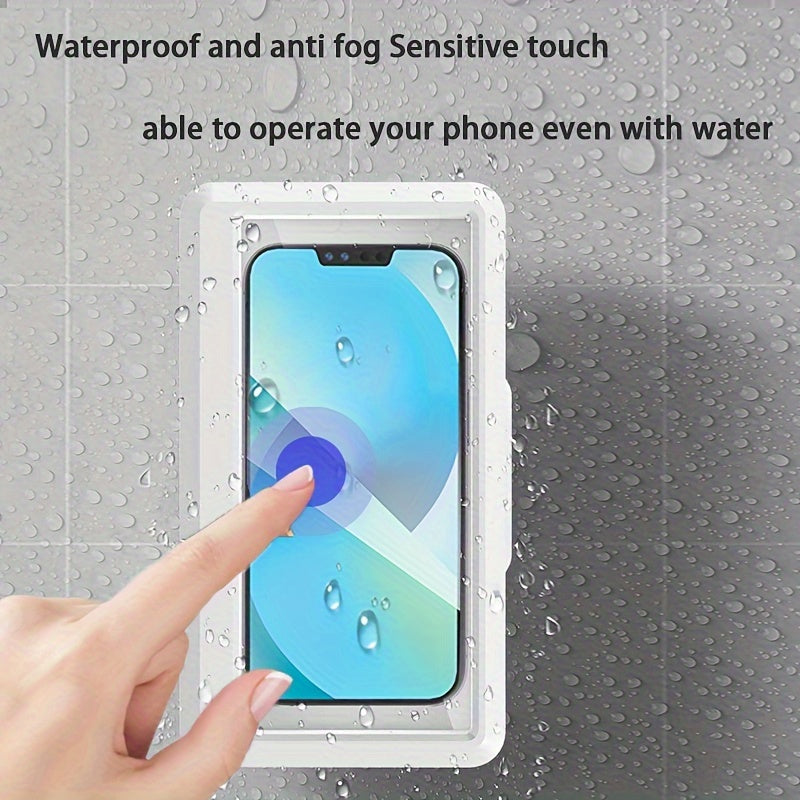 Waterproof 360° Rotating Shower Phone Holder for iPhone & More - Zaidni Store