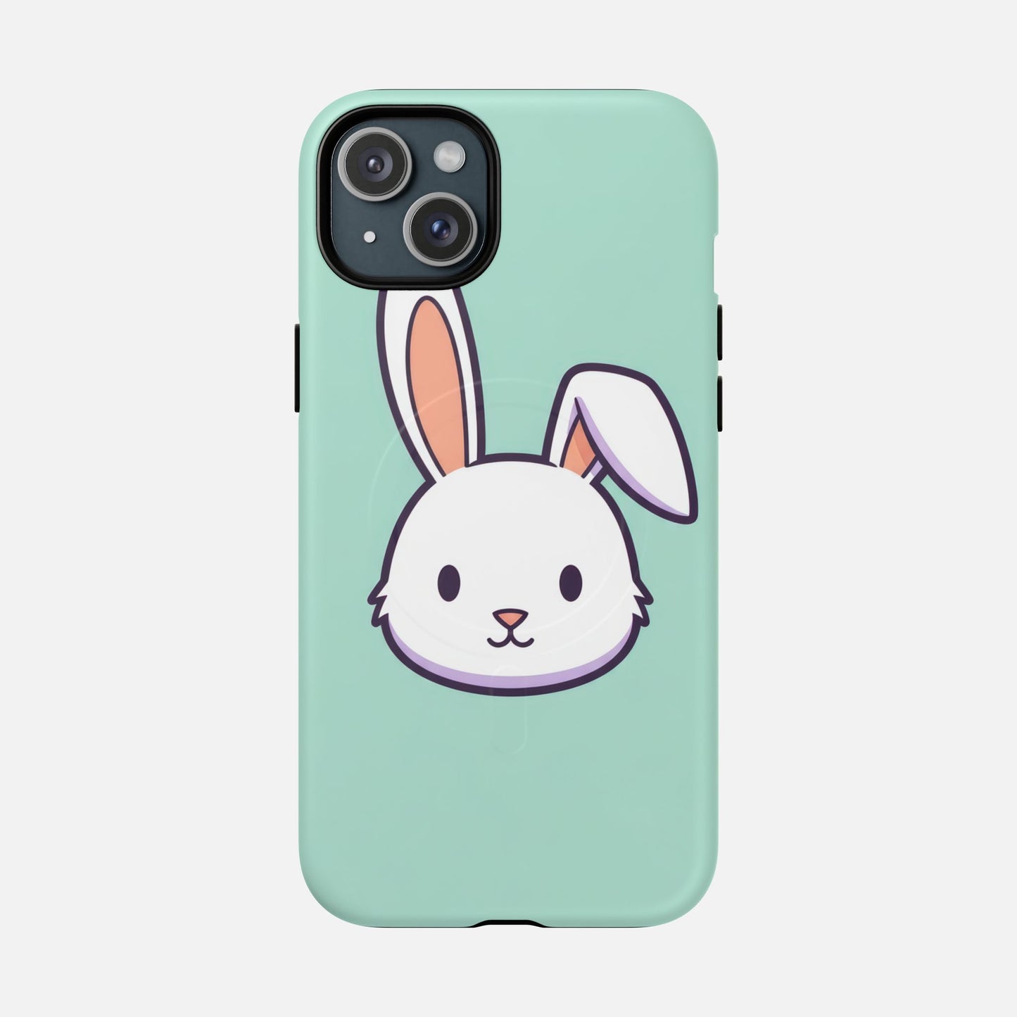 Cute Rabbit iPhone Case — Tough Magnetic | MagSafe Compatible