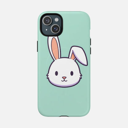 Cute Rabbit iPhone Case — Tough Magnetic | MagSafe Compatible