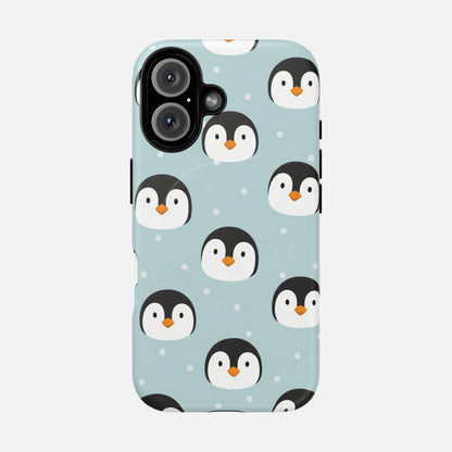 Penguin Pattern iPhone Case — Tough Magnetic | MagSafe Compatible