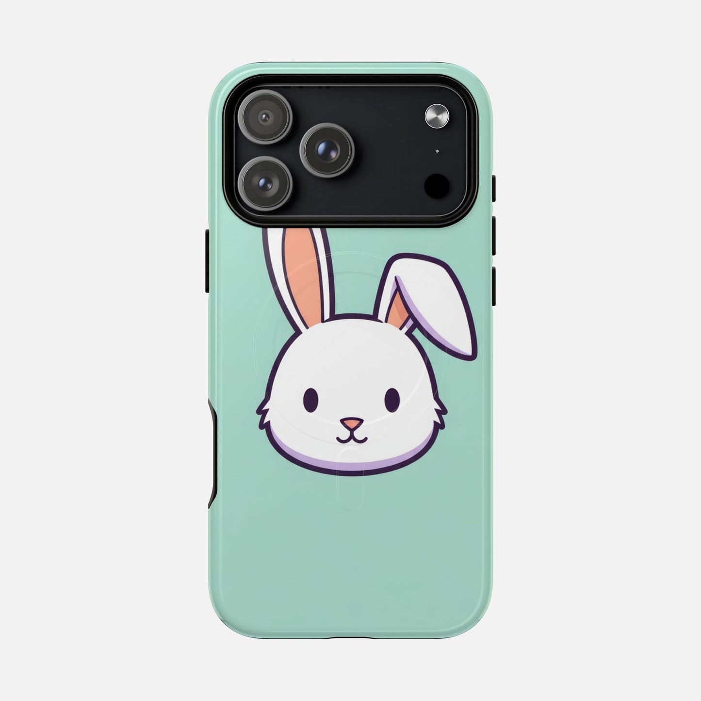 Cute Rabbit iPhone Case — Tough Magnetic | MagSafe Compatible