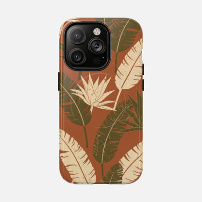 Tropical Leaf iPhone Case — Tough Magnetic | MagSafe Compatible