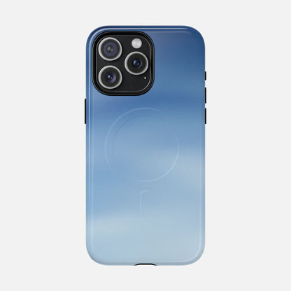 Gradient Blue iPhone Case — Tough Magnetic | MagSafe Compatible