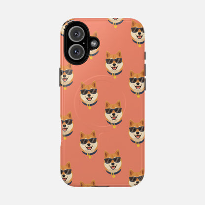 Cool Shiba iPhone Case — Tough Magnetic | MagSafe Compatible