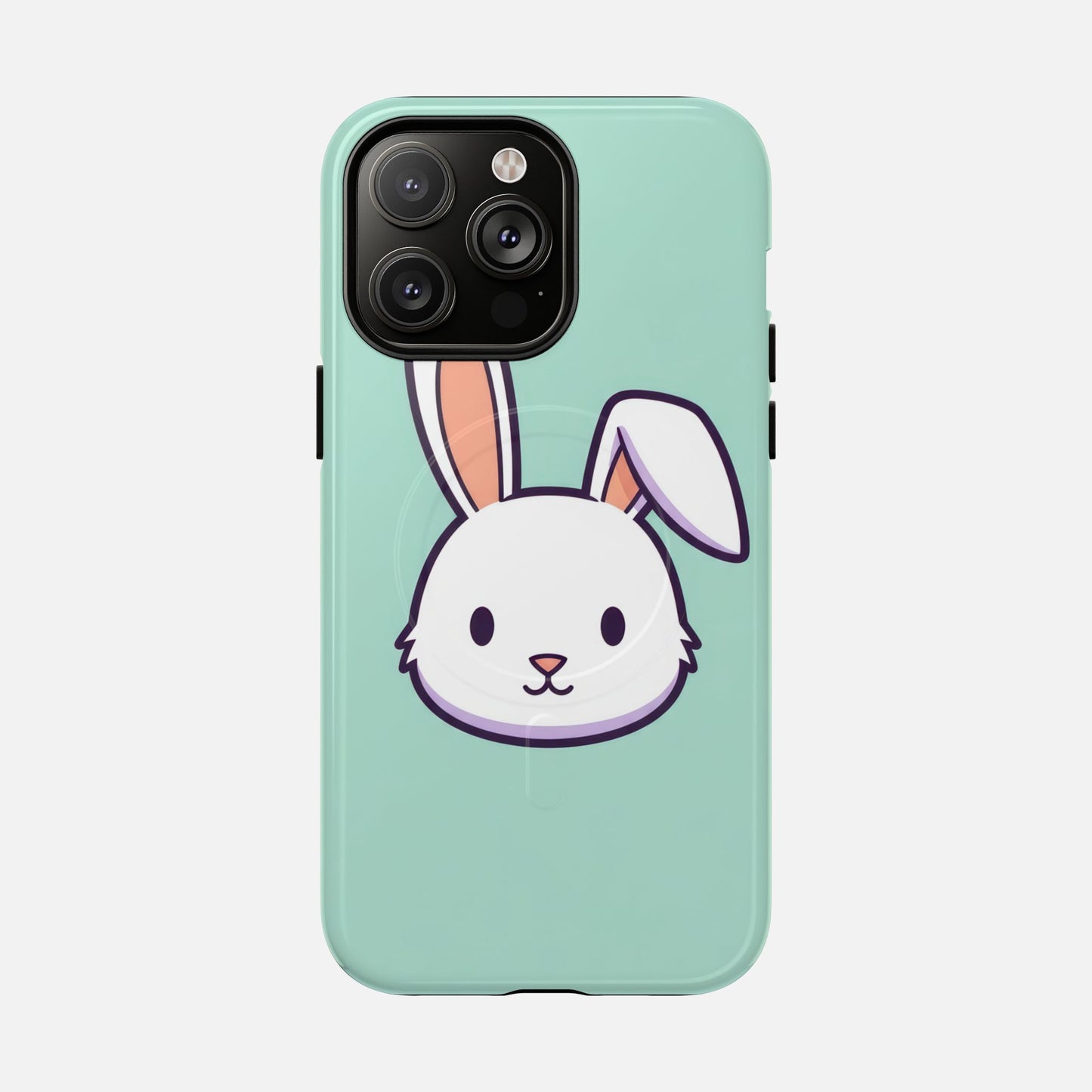 Cute Rabbit iPhone Case — Tough Magnetic | MagSafe Compatible