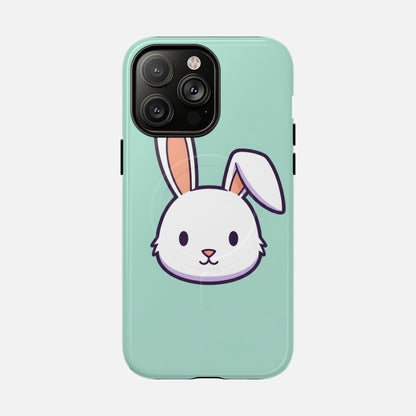Cute Rabbit iPhone Case — Tough Magnetic | MagSafe Compatible
