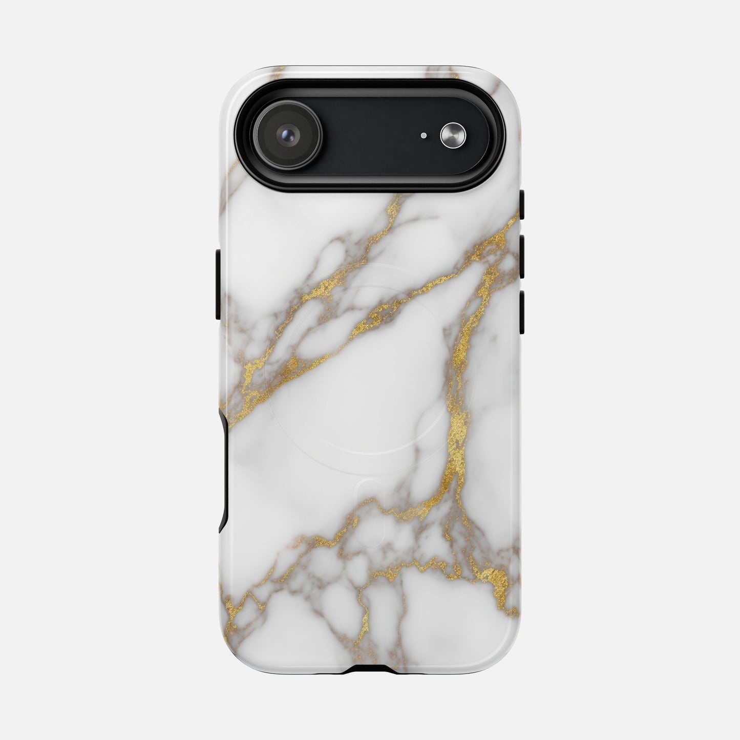 Marble Gold iPhone Case — Tough Magnetic | MagSafe Compatible