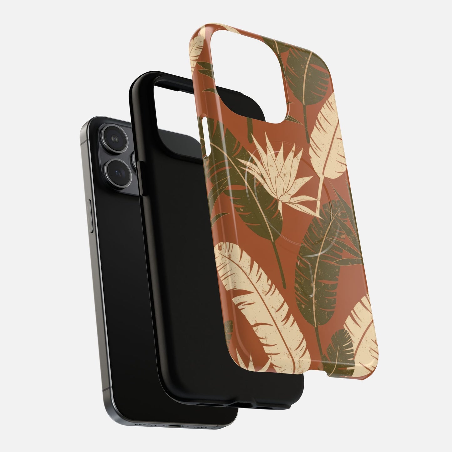Tropical Leaf iPhone Case — Tough Magnetic | MagSafe Compatible