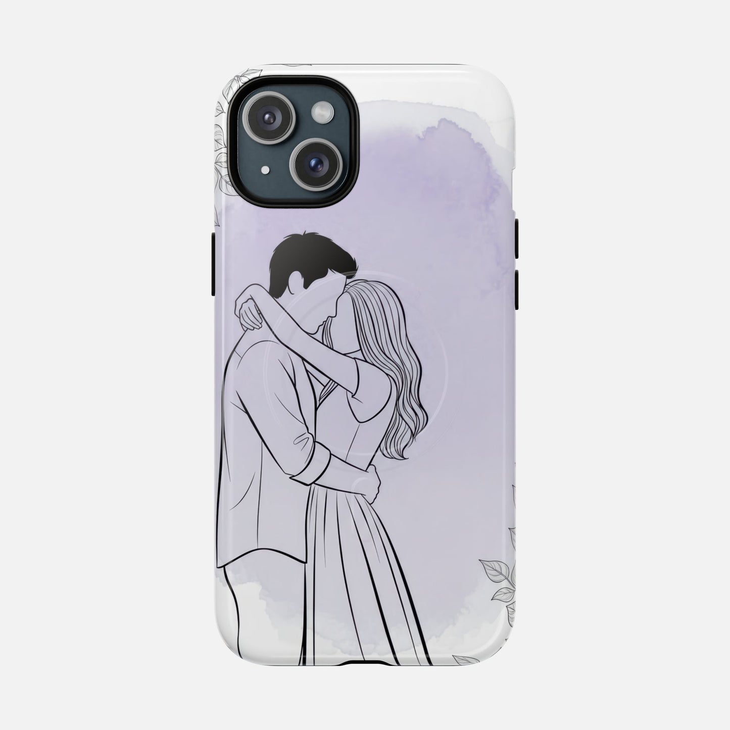 Romantic Couple iPhone Case — Tough Magnetic | MagSafe Compatible