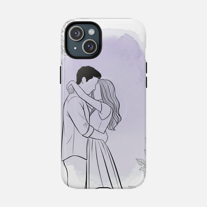 Romantic Couple iPhone Case — Tough Magnetic | MagSafe Compatible