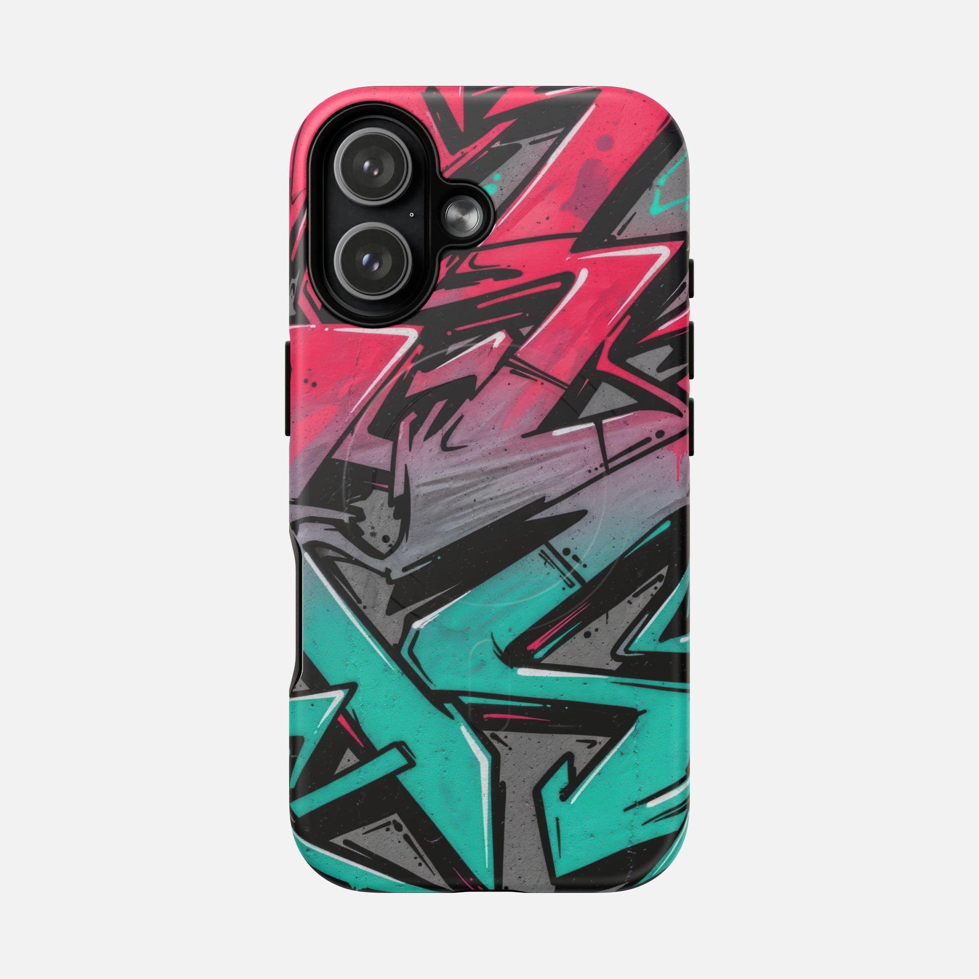 Graffiti Street Art Tough Magnetic Phone Case iPhone 17 Matte Phone Case