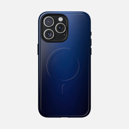 Smooth Dark Blue iPhone Case — Tough Magnetic | MagSafe Compatible