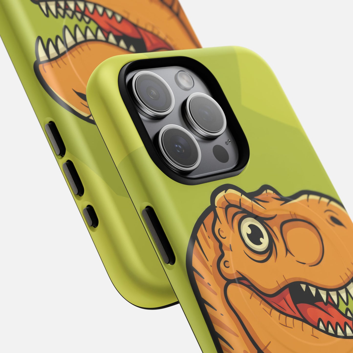 Dino Roar iPhone Case — Tough Magnetic | MagSafe Compatible