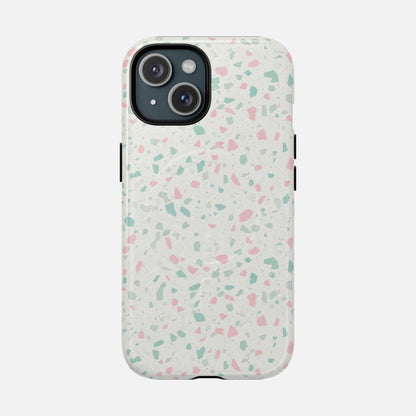 Terrazzo Pastel iPhone Case — Tough Magnetic | MagSafe Compatible