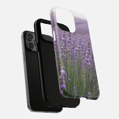 Lavender Field iPhone Case — Tough Magnetic | MagSafe Compatible