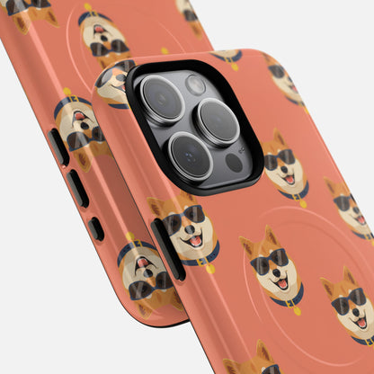 Cool Shiba iPhone Case — Tough Magnetic | MagSafe Compatible