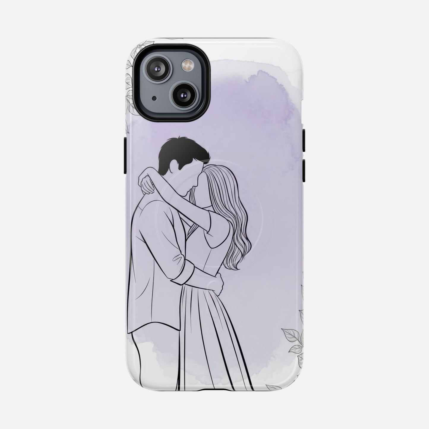 Romantic Couple iPhone Case — Tough Magnetic | MagSafe Compatible