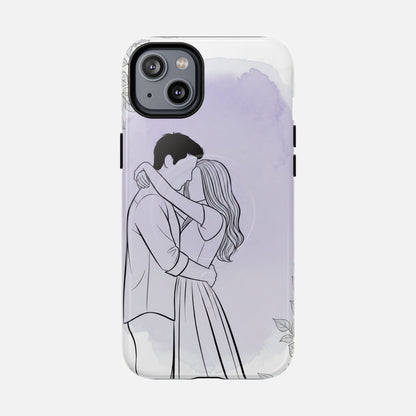 Romantic Couple iPhone Case — Tough Magnetic | MagSafe Compatible