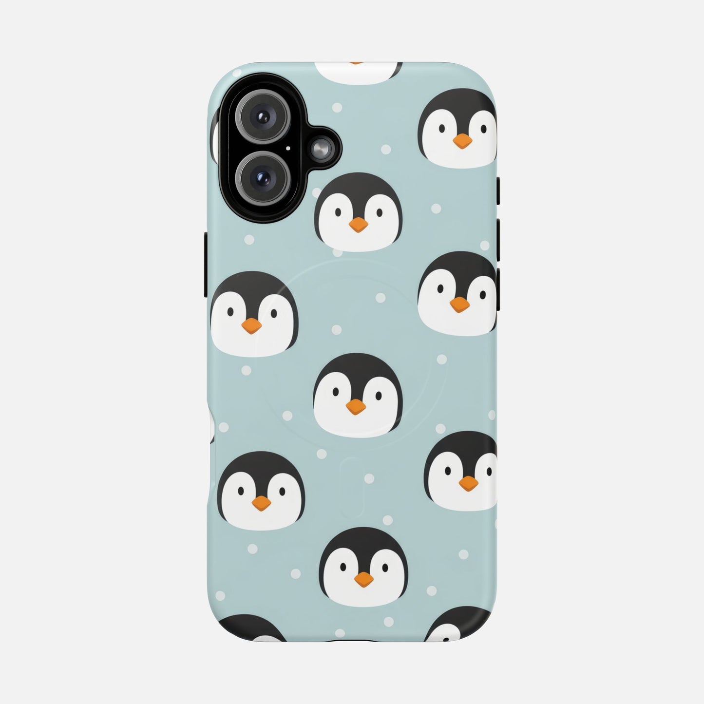 Penguin Pattern iPhone Case — Tough Magnetic | MagSafe Compatible
