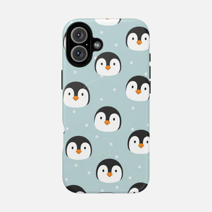 Penguin Pattern iPhone Case — Tough Magnetic | MagSafe Compatible