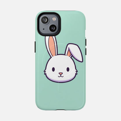 Cute Rabbit iPhone Case — Tough Magnetic | MagSafe Compatible