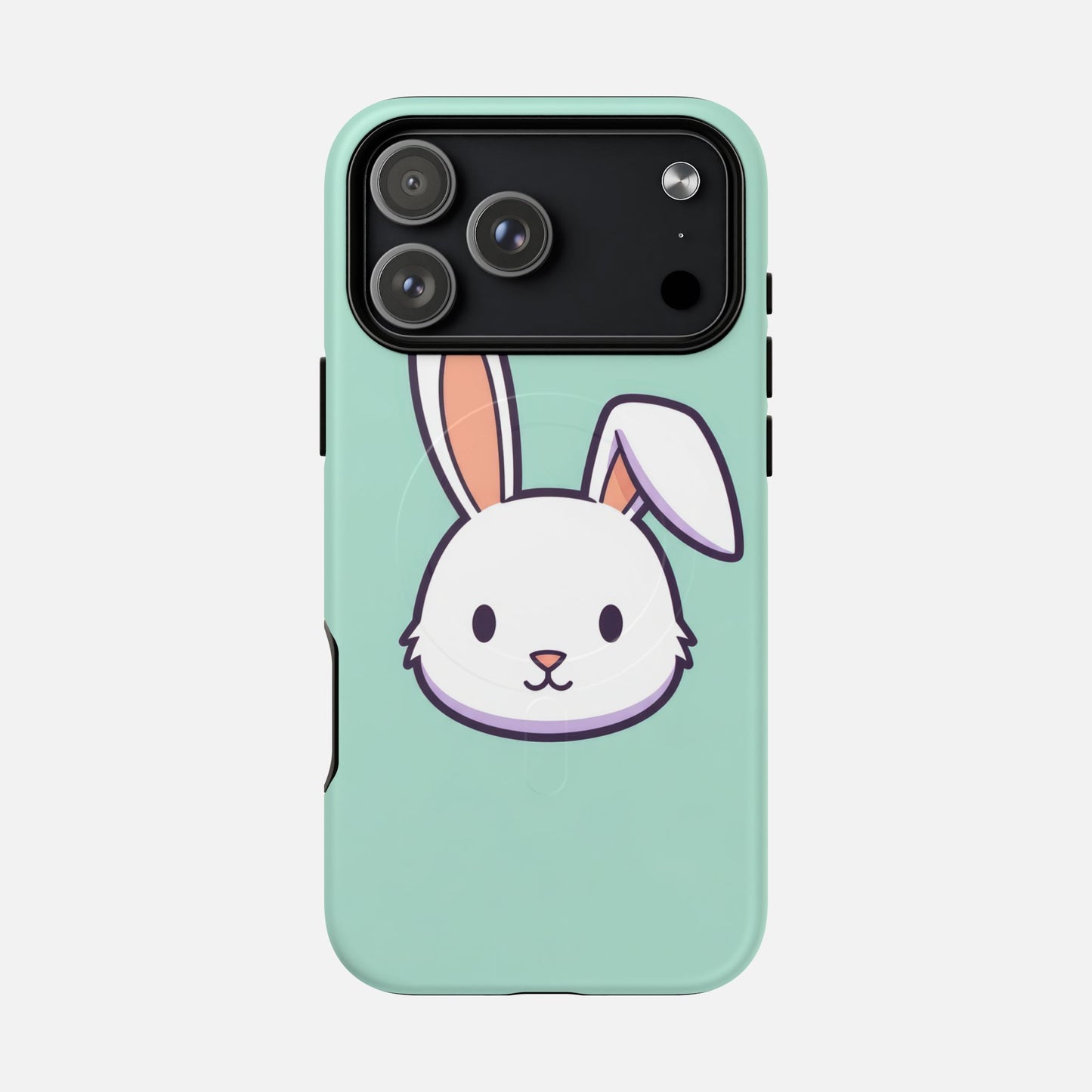 Cute Rabbit iPhone Case — Tough Magnetic | MagSafe Compatible