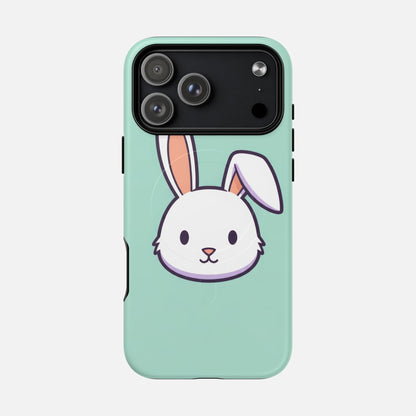 Cute Rabbit iPhone Case — Tough Magnetic | MagSafe Compatible