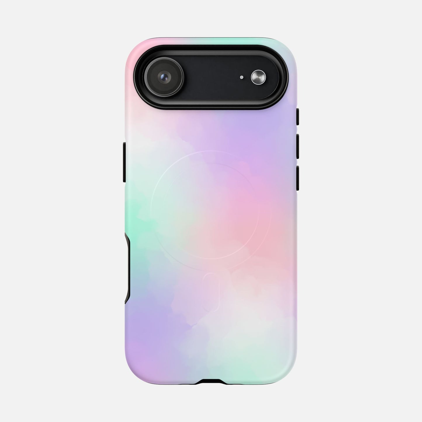 Pastel Gradient Soft Pink, Mint & Lavender iPhone Case — Tough Magnetic | MagSafe Compatible