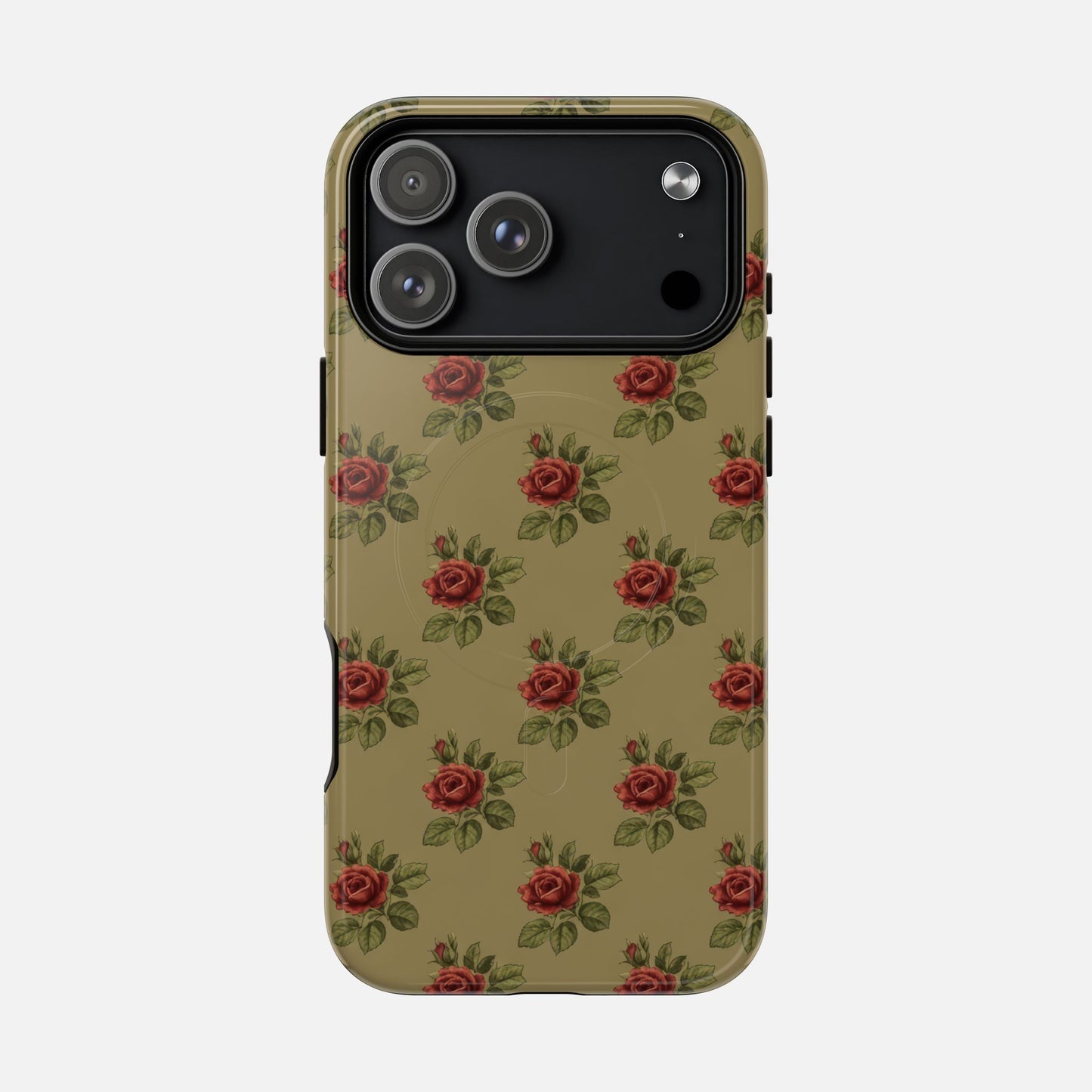 Vintage Rose iPhone Case — Tough Magnetic | MagSafe Compatible