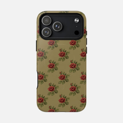 Vintage Rose iPhone Case — Tough Magnetic | MagSafe Compatible