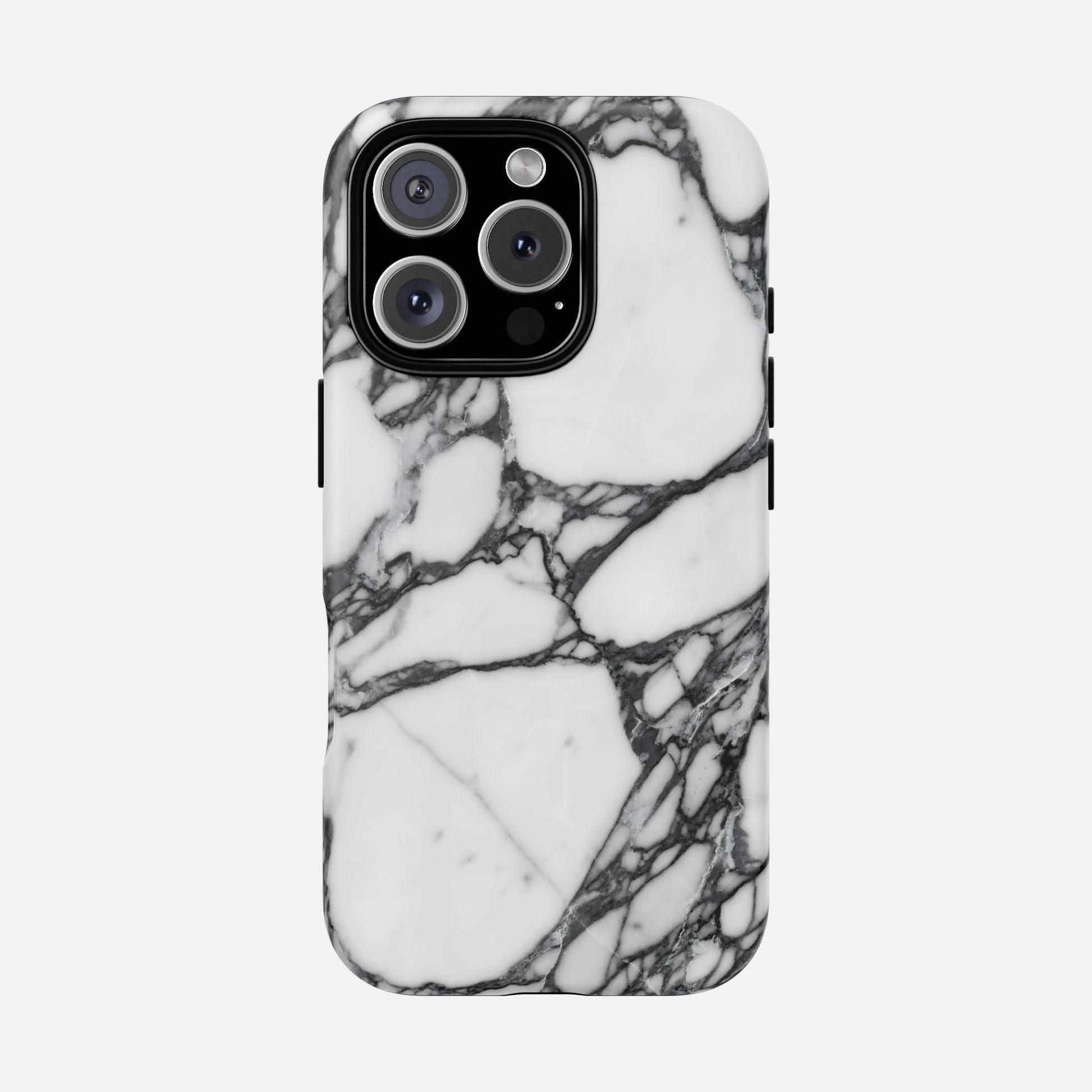 Marble Pattern Tough Magnetic Phone Case iPhone 16 Pro Matte Phone Case