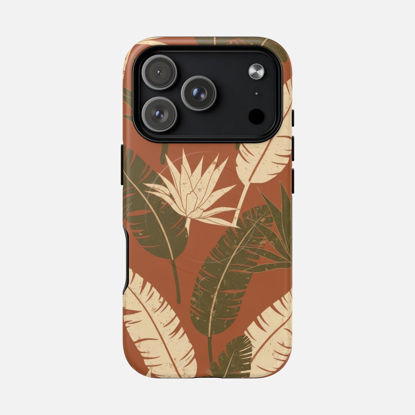 Tropical Leaf iPhone Case — Tough Magnetic | MagSafe Compatible