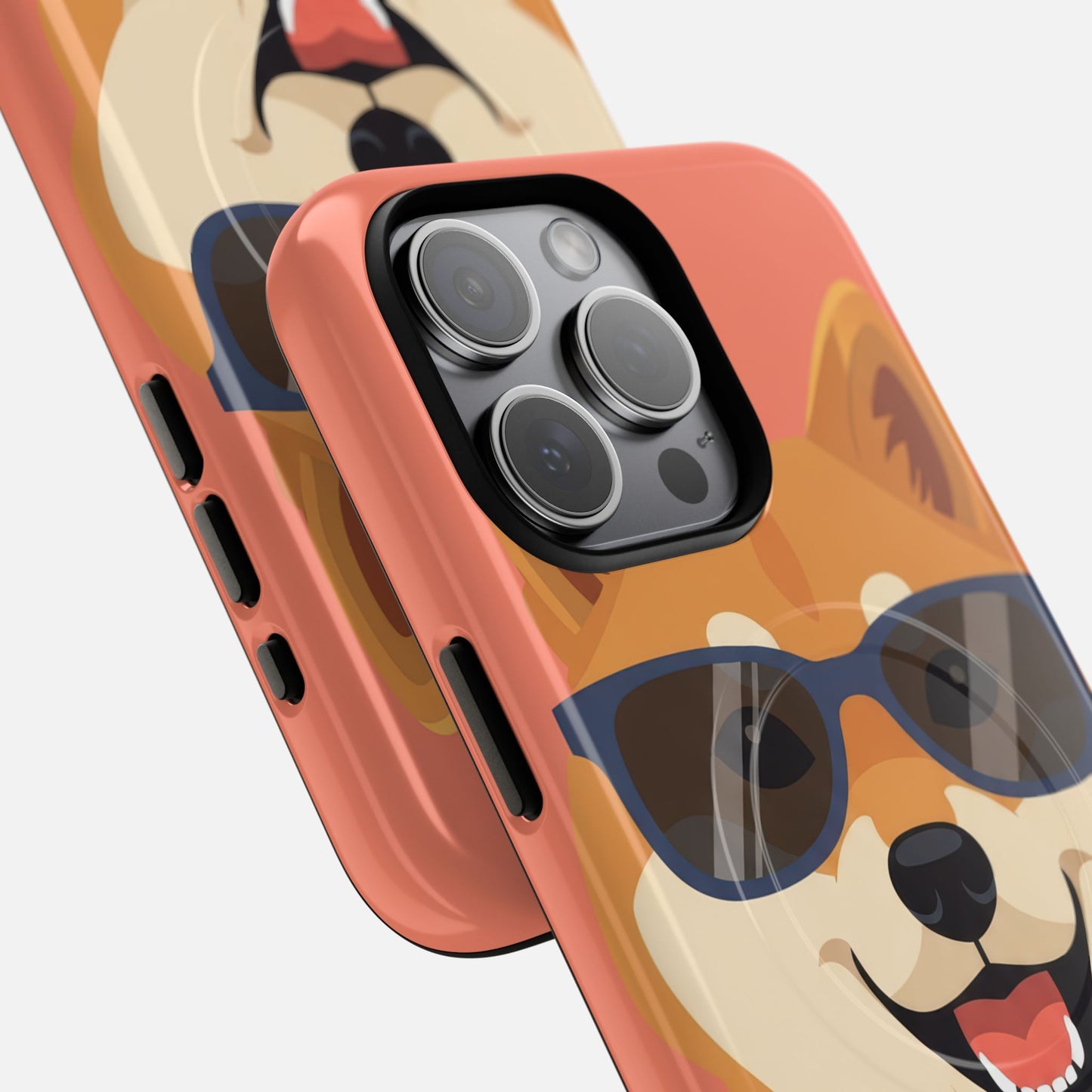 Cool Shiba Inu Sunglasses iPhone Case — Tough Magnetic | MagSafe Compatible