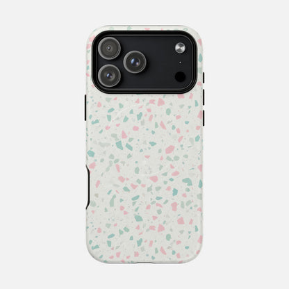Terrazzo Pastel iPhone Case — Tough Magnetic | MagSafe Compatible