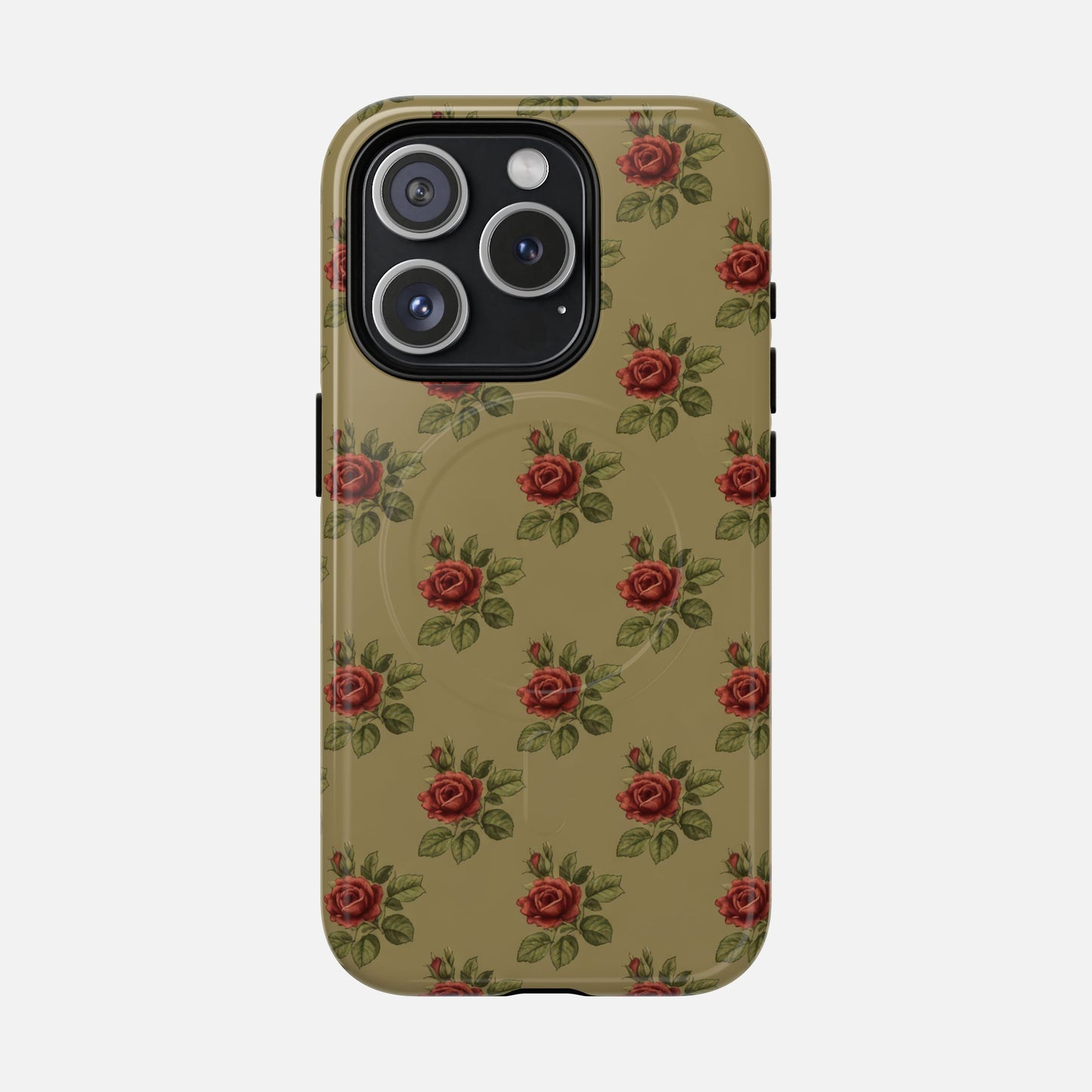 Vintage Rose iPhone Case — Tough Magnetic | MagSafe Compatible