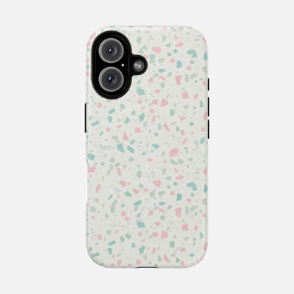 Terrazzo Pastel iPhone Case — Tough Magnetic | MagSafe Compatible