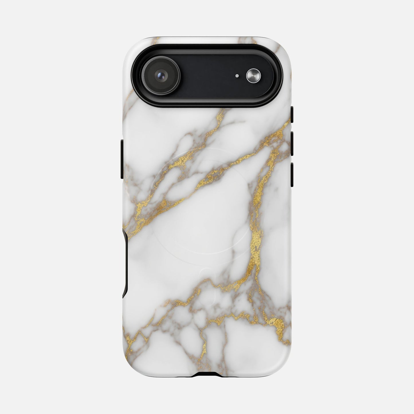 Marble Gold iPhone Case — Tough Magnetic | MagSafe Compatible