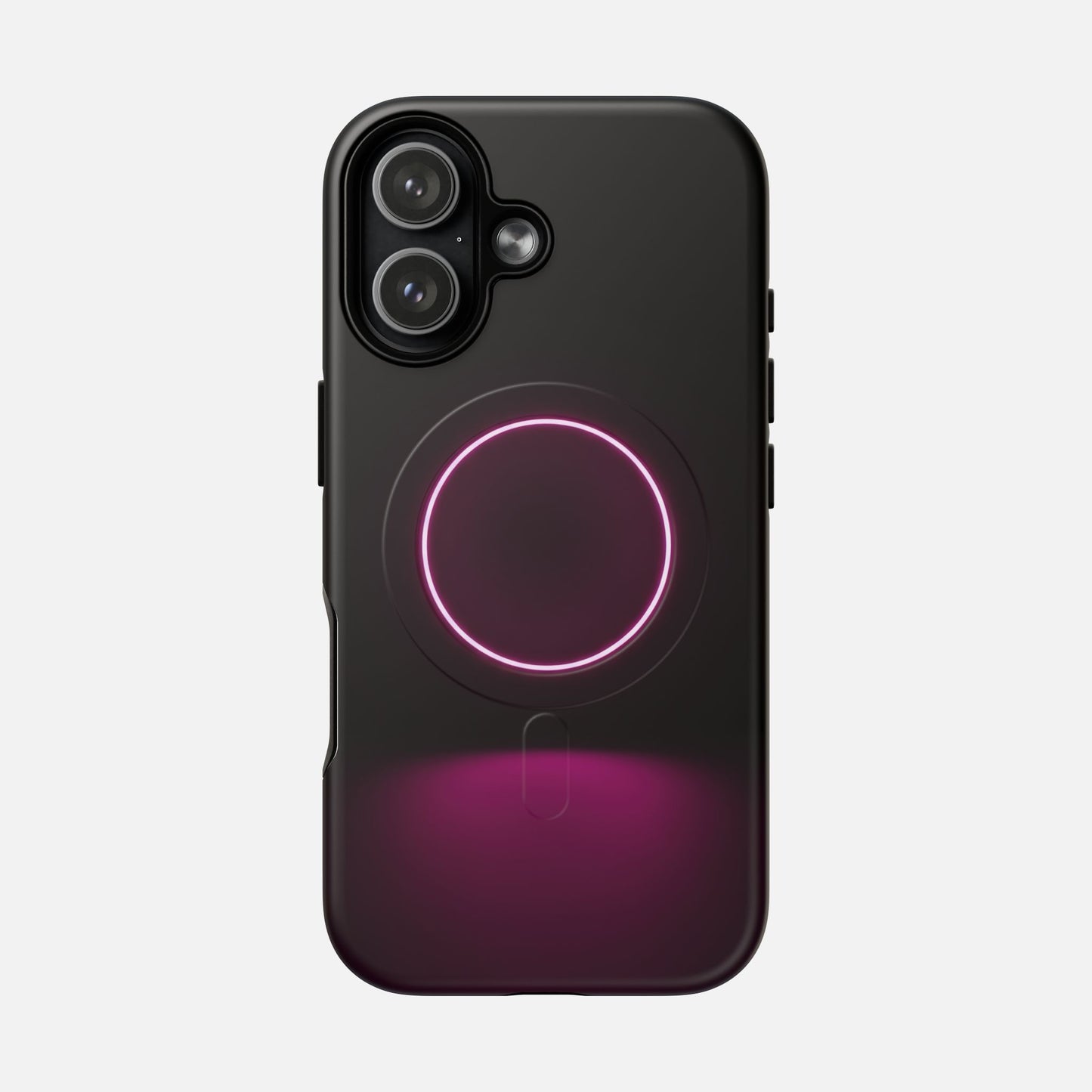 Neon Ring iPhone Case — Tough Magnetic | MagSafe Compatible