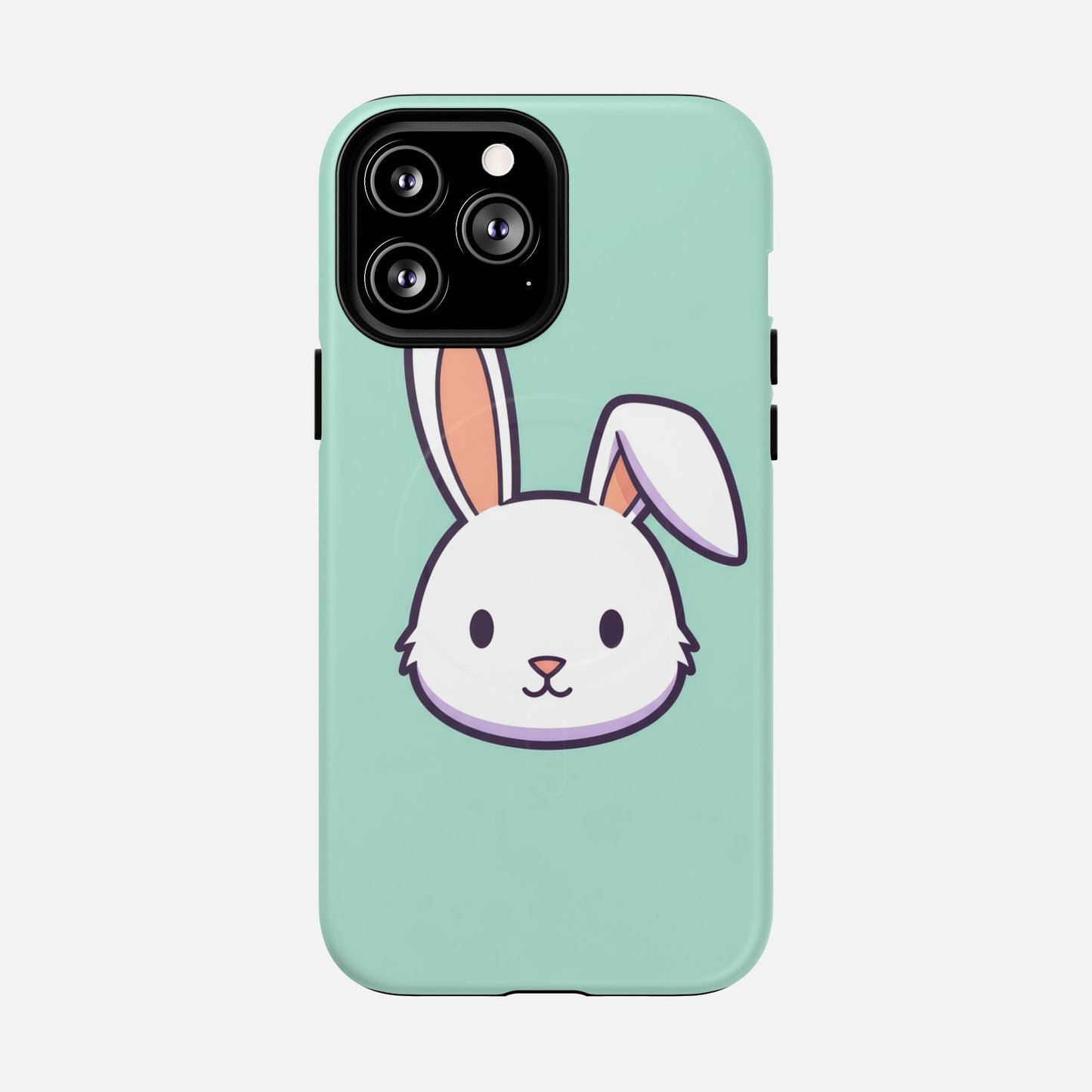 Cute Rabbit iPhone Case — Tough Magnetic | MagSafe Compatible