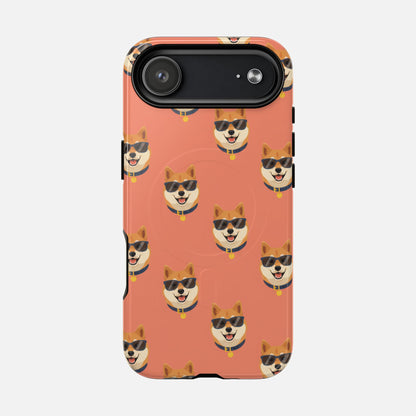 Cool Shiba iPhone Case — Tough Magnetic | MagSafe Compatible