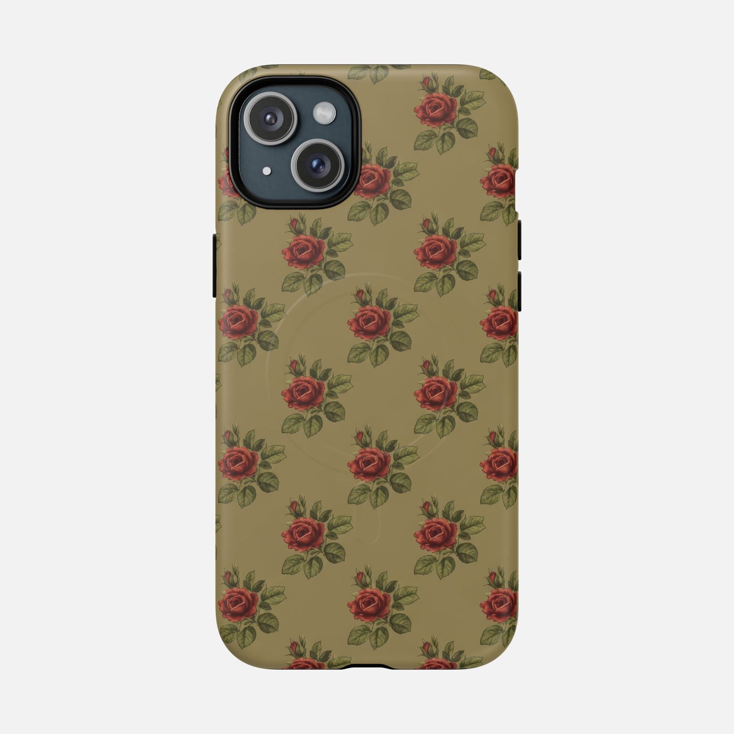 Vintage Rose iPhone Case — Tough Magnetic | MagSafe Compatible