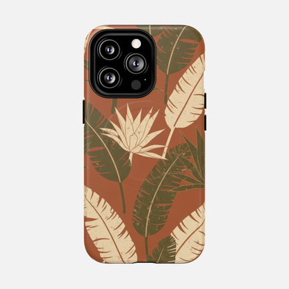 Tropical Leaf iPhone Case — Tough Magnetic | MagSafe Compatible