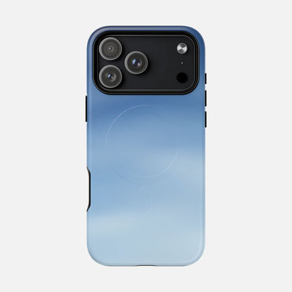 Gradient Blue iPhone Case — Tough Magnetic | MagSafe Compatible