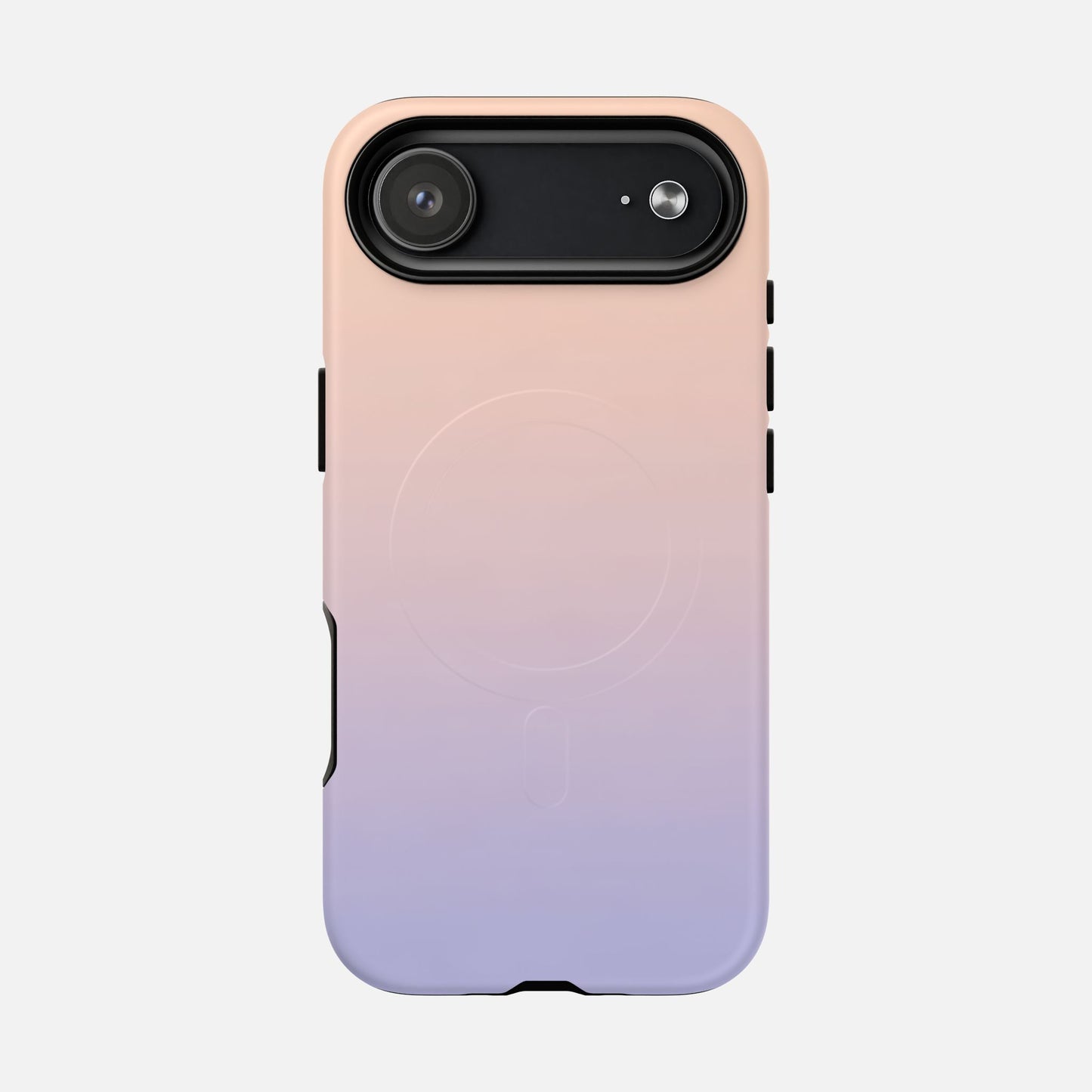 Gradient With Rose Gold to Lavender iPhone Case — Tough Magnetic | MagSafe Compatible