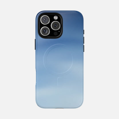 Gradient Blue iPhone Case — Tough Magnetic | MagSafe Compatible